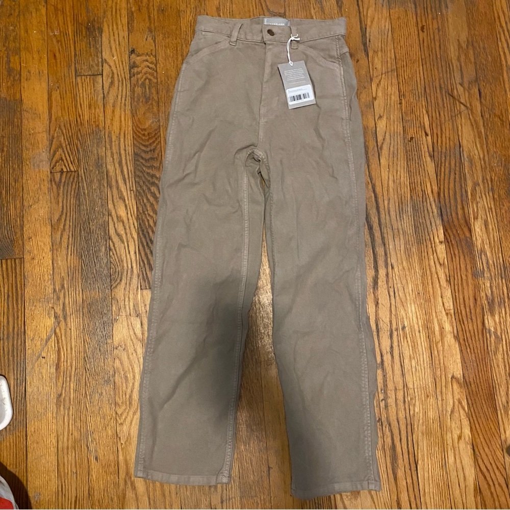Everlane Moleskine Way-High Pants